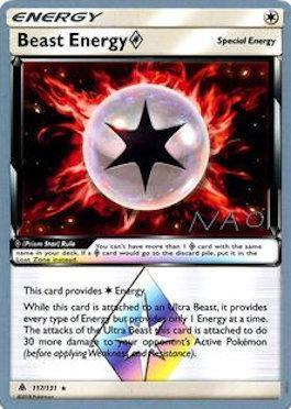 117, Normal, Special Energy, Uncommon, World Championships 2018 Beast Energy Prism Star (117/131) (Buzzroc - Naohito Inoue) [World Championships 2018] - Trading Card World