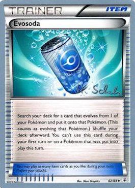 62, Item, Normal, Uncommon, World Championships 2018 Evosoda (62/83) (Victory Map - Robin Schulz) [World Championships 2018] - Trading Card World