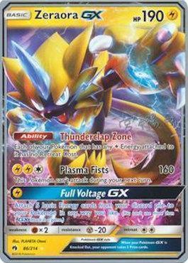 86, Fighting[×2], Lightning, Metal[-20], Normal, Ultra Rare, World Championships 2019 Zeraora GX (86/214) (Pikarom Judge - Haruki Miyamoto) [World Championships 2019] - Trading Card World