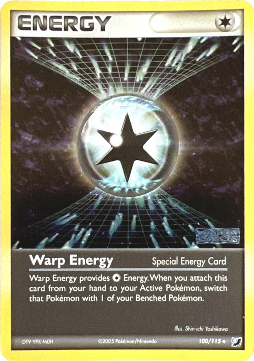 100, EX: Unseen Forces, Reverse Holofoil, Special Energy, Uncommon Warp Energy (100/115) (Stamped) [EX: Unseen Forces] - Trading Card World