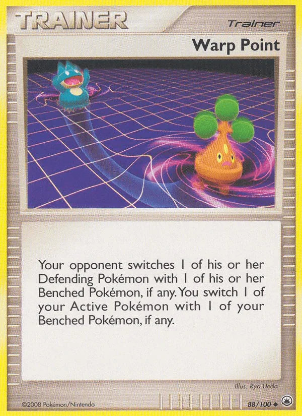 88, Diamond & Pearl: Majestic Dawn, Item, Normal, Reverse Holofoil, Uncommon Warp Point (88/100) [Diamond & Pearl: Majestic Dawn] - Trading Card World