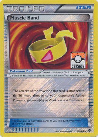 121, Item, Promo, Reverse Holofoil, XY: Base Set Muscle Band (121/146) (League Promo) [XY: Base Set] - Trading Card World