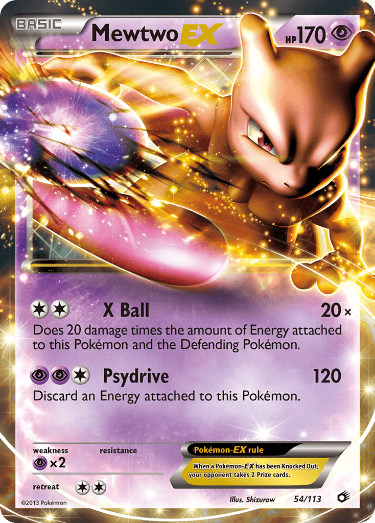 Mewtwo EX (54/113) [Black & White: Legendary Treasures]