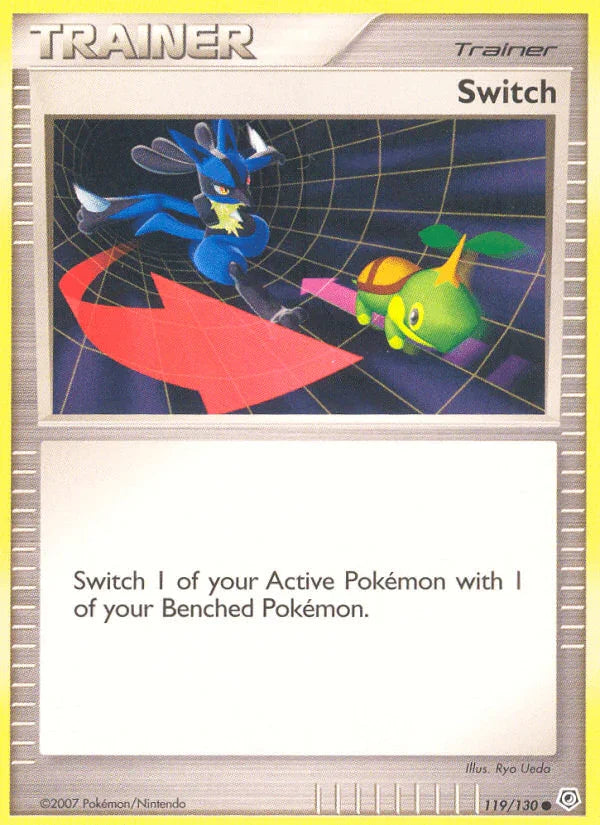 119, Common, Diamond & Pearl: Base Set, Item, Normal, Reverse Holofoil Switch (119/130) [Diamond & Pearl: Base Set] - Trading Card World