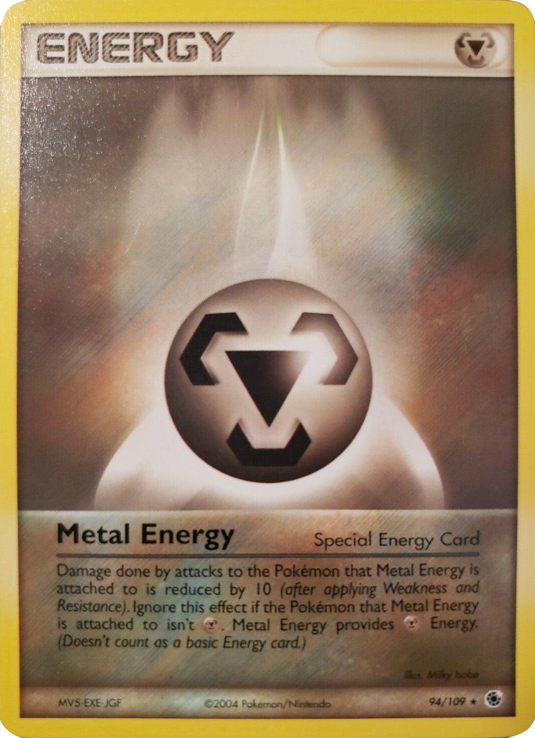 94, EX: Battle Stadium, Metal, Normal, Rare Metal Energy Special (94/109) [EX: Battle Stadium] - Trading Card World