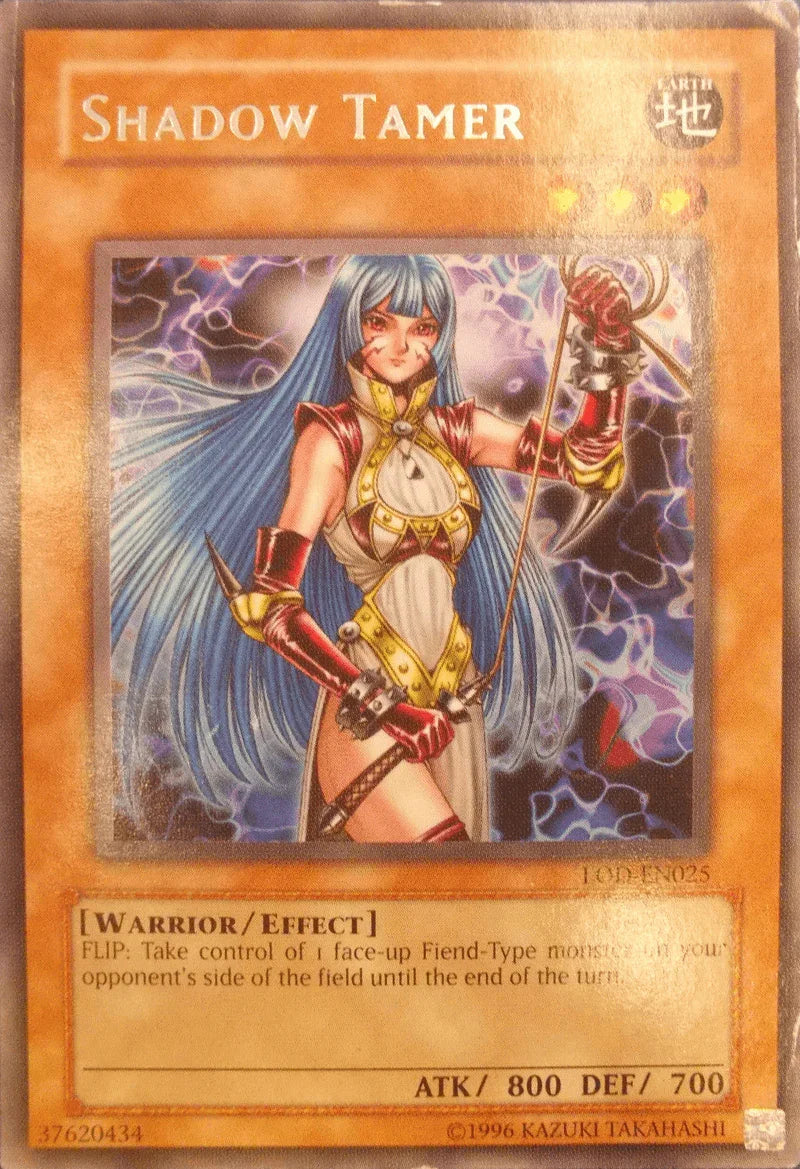 Earth, Effect Monster, Legacy of Darkness, Rare, Unlimited, Warrior Shadow Tamer [LOD-EN025] Rare - Trading Card World