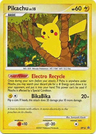 Countdown Calendar Promos, DP16, Fighting[+10], Holofoil, Lightning, Metal[-20], Promo Pikachu (DP16) [Countdown Calendar Promos] - Trading Card World