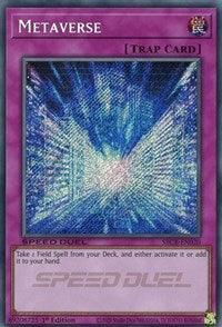 1st Edition, Normal Trap, Secret Rare, Speed Duel: Battle City Box, Trap Metaverse (Secret) [SBCB-EN020] Secret Rare - Trading Card World