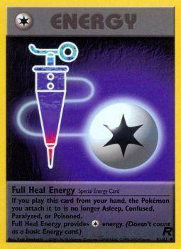 81, Normal, Special Energy, Team Rocket Unlimited, Uncommon Full Heal Energy (81/82) [Team Rocket Unlimited] - Trading Card World