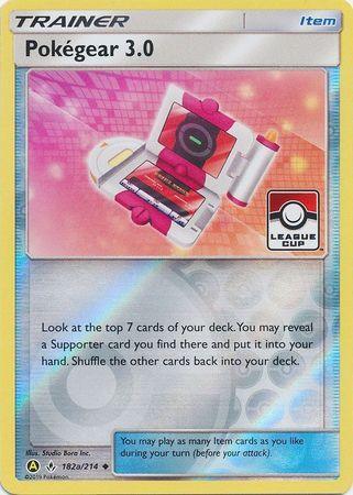 182a, Item, Promo, Reverse Holofoil, Sun & Moon: Unbroken Bonds Pokegear 3.0 (182a/214) (League Promo) [Sun & Moon: Unbroken Bonds] - Trading Card World