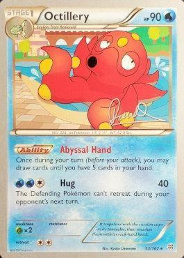 33, Grass[×2], Normal, Rare, Water, World Championships 2017 Octillery (33/162) (Infinite Force - Diego Cassiraga) [World Championships 2017] - Trading Card World