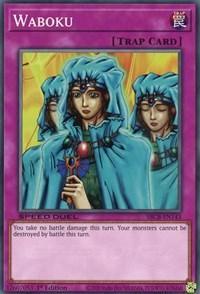 1st Edition, Common, Normal Trap, Speed Duel: Battle City Box, Trap Waboku [SBCB-EN143] Common - Trading Card World