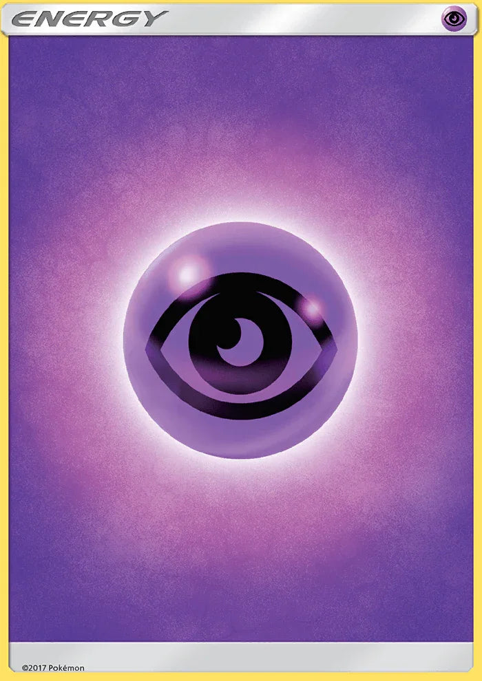 Basic Psychic Energy, Common, Normal, Reverse Holofoil, Sun & Moon: Base Set Psychic Energy [Sun & Moon: Base Set] - Trading Card World