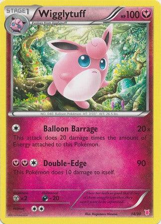 14, Darkness[-20], Fairy, Metal[×2], Normal, Promo, XY: Trainer Kit 1 - Wigglytuff Wigglytuff (14/30) [XY: Trainer Kit 1 - Wigglytuff] - Trading Card World