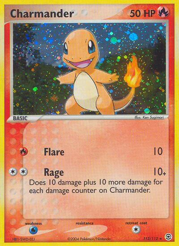 Charmander (113/112) [EX: FireRed & LeafGreen]