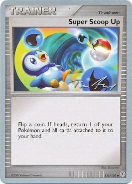 115, Normal, Trainer, Uncommon, World Championships 2007 Super Scoop Up (115/130) (Legendary Ascent - Tom Roos) [World Championships 2007] - Trading Card World