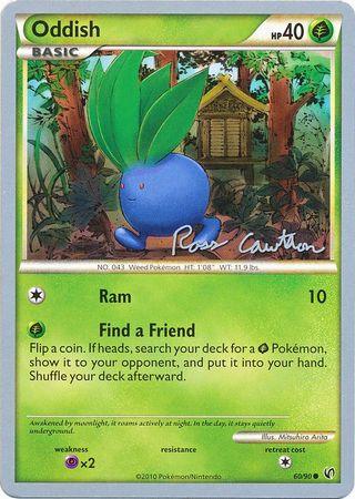 60, Grass, Normal, Psychic[×2], Uncommon, World Championships 2011 Oddish (60/90) (The Truth - Ross Cawthon) [World Championships 2011] - Trading Card World