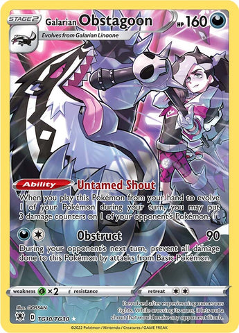 Galarian Obstagoon (TG10/TG30) [Sword & Shield: Astral Radiance]