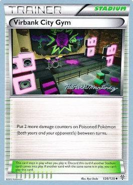 126, Normal, Stadium, Uncommon, World Championships 2015 Virbank City Gym (126/135) (Punches 'n' Bites - Patrick Martinez) [World Championships 2015] - Trading Card World