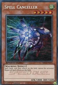 1st Edition, Effect Monster, Machine, Secret Rare, Speed Duel: Battle City Box, Wind Spell Canceller (Secret) [SBCB-EN174] Secret Rare - Trading Card World