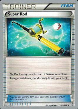 149, Item, Normal, Uncommon, World Championships 2018 Super Rod (149/162) (Dragones y Sombras - Pedro Eugenio Torres) [World Championships 2018] - Trading Card World