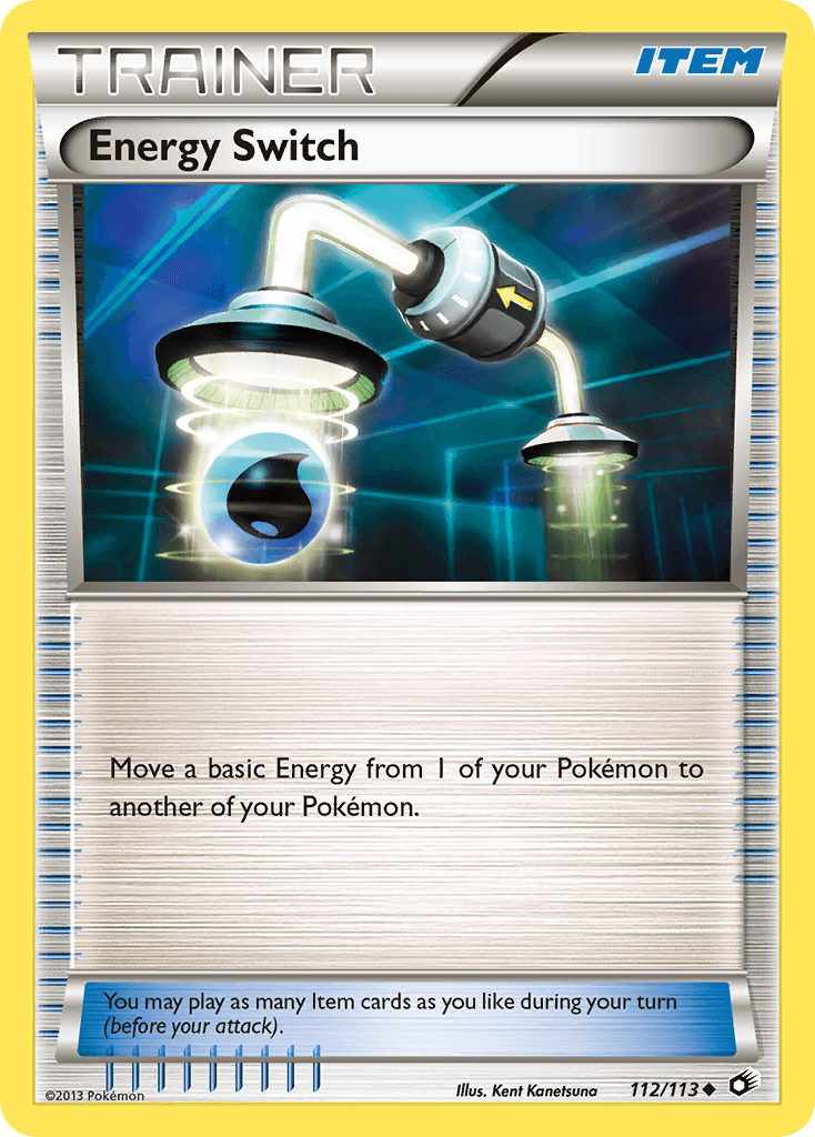 112, Black & White: Legendary Treasures, Item, Normal, Reverse Holofoil, Uncommon Energy Switch (112/113) [Black & White: Legendary Treasures] - Trading Card World