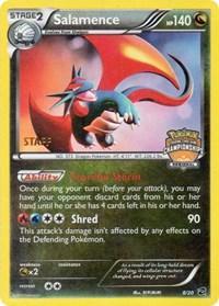 Black & White: Dragon Vault, Dragon, Dragon [x2], Normal, Promo Salamence (8/20) (Regional Championship Promo Staff) [Black & White: Dragon Vault] - Trading Card World