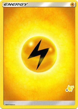 Battle Academy 2020, Lightning, Normal, Promo Lightning Energy (Pikachu Stamp #11) [Battle Academy 2020] - Trading Card World