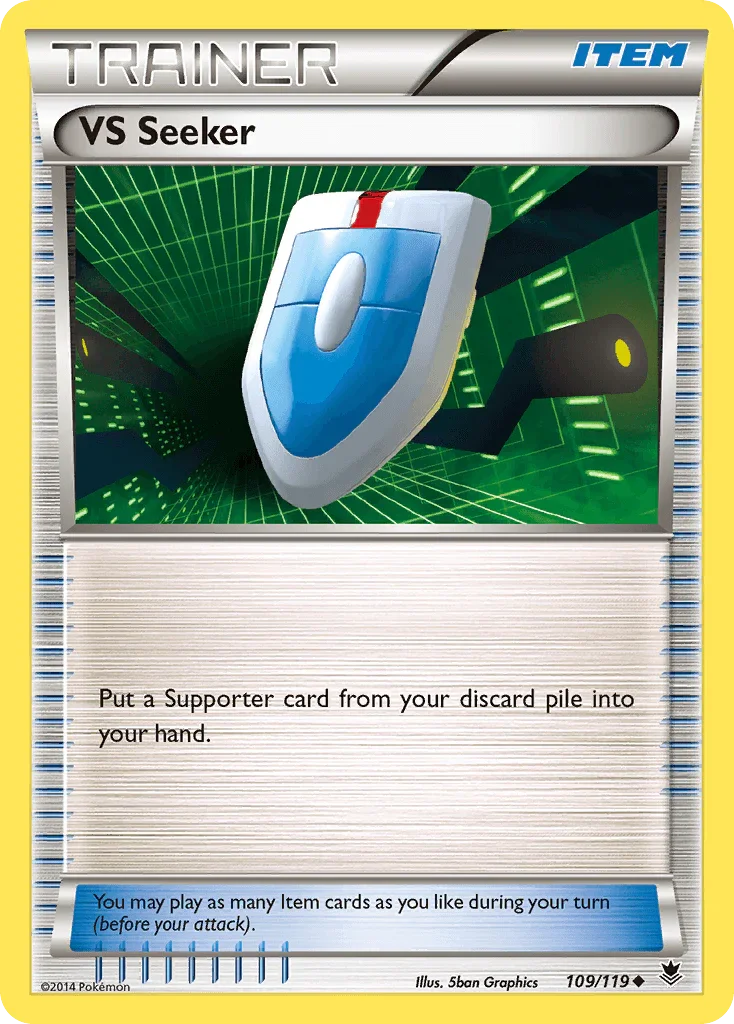 109, Item, Normal, Reverse Holofoil, Uncommon, XY: Phantom Forces VS Seeker (109/119) [XY: Phantom Forces] - Trading Card World