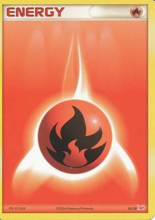 10, EX: Trainer Kit - Latias, Fire, Normal, Promo Fire Energy (10/10) [EX: Trainer Kit - Latias] - Trading Card World