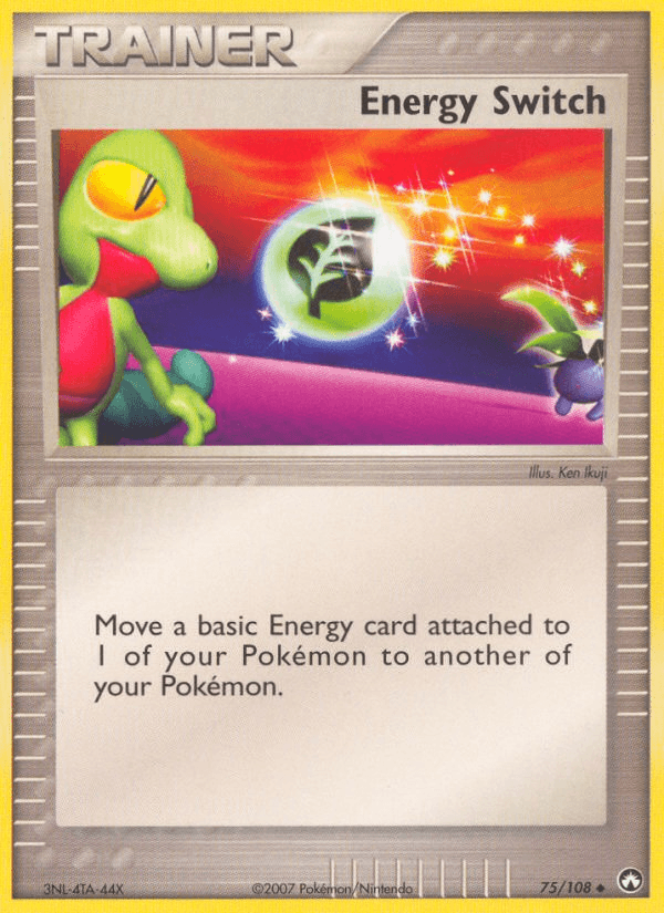 75, EX: Power Keepers, Item, Normal, Uncommon Energy Switch (75/108) [EX: Power Keepers] - Trading Card World