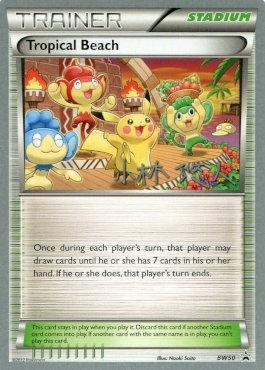 BW50, Normal, Promo, Stadium, World Championships 2014 Tropical Beach (BW50) (Plasma Power - Haruto Kobayashi) [World Championships 2014] - Trading Card World