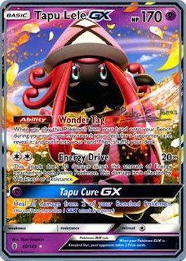 60, Normal, Psychic, Ultra Rare, World Championships 2018 Tapu Lele GX (60/145) (Dragones y Sombras - Pedro Eugenio Torres) [World Championships 2018] - Trading Card World