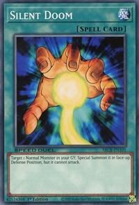 1st Edition, Common, Normal Spell, Speed Duel: Battle City Box, Spell Silent Doom [SBCB-EN101] Common - Trading Card World