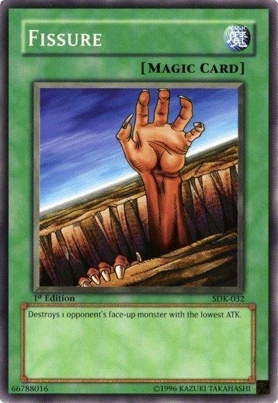 1st Edition, Common, Normal Spell, Spell, Starter Deck: Kaiba, Unlimited Fissure [SDK-032] Common - Trading Card World