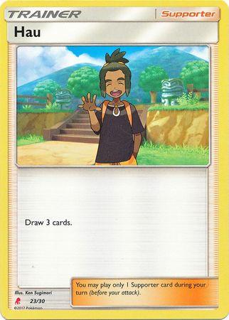 23, Common, Normal, Sun & Moon: Trainer Kit - Lycanroc, Supporter Hau (23/30) [Sun & Moon: Trainer Kit - Lycanroc] - Trading Card World