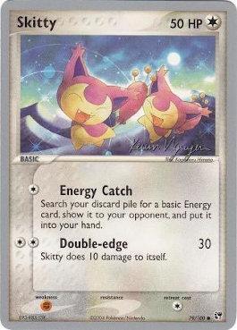 79, Colorless, Common, Fighting[×2], Normal, World Championships 2004 Skitty (79/100) (Team Rushdown - Kevin Nguyen) [World Championships 2004] - Trading Card World