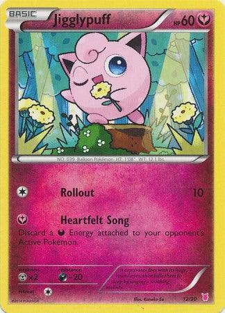 12, Darkness[-20], Fairy, Metal[×2], Normal, Promo, XY: Trainer Kit 1 - Wigglytuff Jigglypuff (12/30) [XY: Trainer Kit 1 - Wigglytuff] - Trading Card World