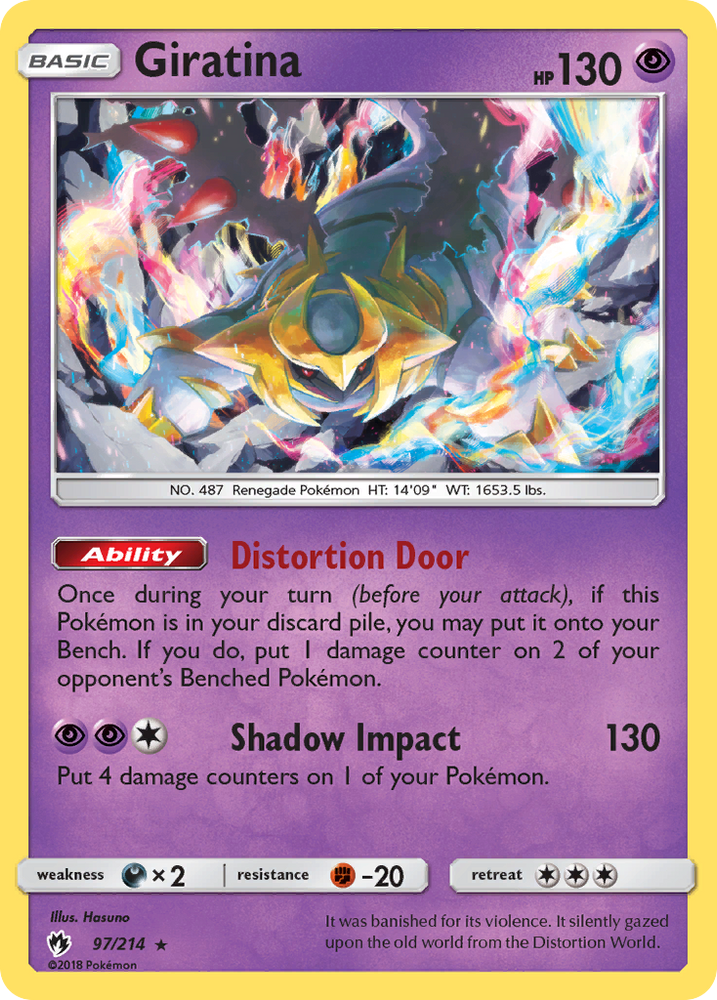 Giratina (97/214) [Sun & Moon: Lost Thunder]