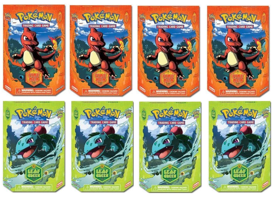 EX: Fire Red & Leaf Green - Theme Deck Display