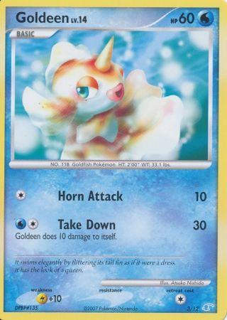 Diamond & Pearl: Trainer Kit - Manaphy, Lightning[+10], Normal, Promo, Water Goldeen (3/12) [Diamond & Pearl: Trainer Kit - Manaphy] - Trading Card World