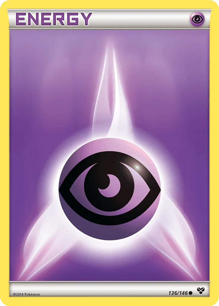 136, Common, Normal, Psychic, XY: Base Set Psychic Energy (136/146) [XY: Base Set] - Trading Card World