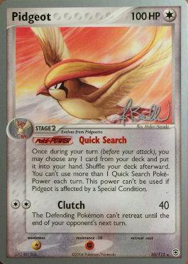 10, Colorless, Fighting[-30], Lightning[x2], Normal, Rare, World Championships 2006 Pidgeot (10/112) (Eeveelutions - Jimmy Ballard) [World Championships 2006] - Trading Card World