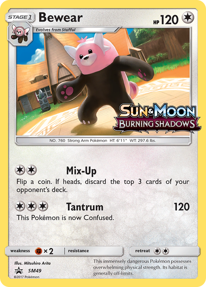 Bewear (SM49) [Sun & Moon: Black Star Promos]