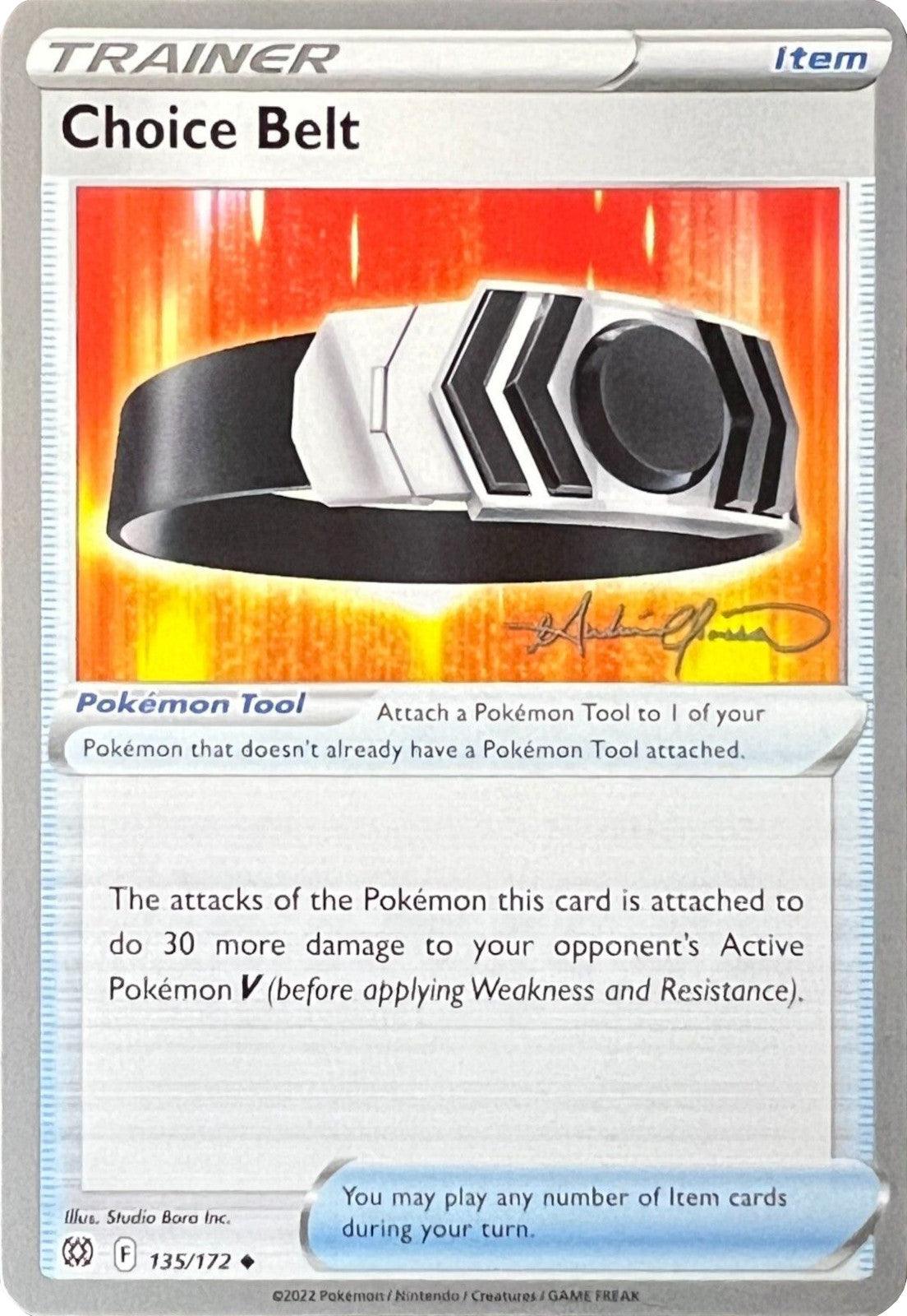 135, Item, Normal, Uncommon, World Championships 2022 Choice Belt (135/172) (The Shape of Mew - Andre Chiasson) [World Championships 2022] - Trading Card World