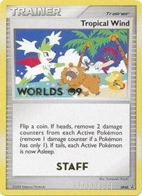Diamond & Pearl: Black Star Promos, DP48, Normal, Promo, Trainer Tropical Wind (DP48) (Worlds 2009 Staff) [Diamond & Pearl: Black Star Promos] - Trading Card World