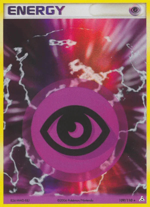 109, Basic Energy, EX: Holon Phantoms, Holo Rare, Holofoil Psychic Energy (109/110) [EX: Holon Phantoms] - Trading Card World
