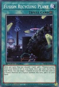 1st Edition, Common, Field Spell, Speed Duel: Battle City Box, Spell Fusion Recycling Plant [SBCB-EN016] Common - Trading Card World