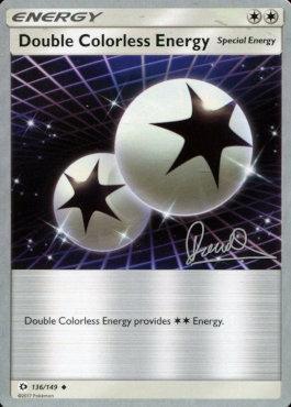 136, Normal, Special Energy, Uncommon, World Championships 2017 Double Colorless Energy (136/149) (Infinite Force - Diego Cassiraga) [World Championships 2017] - Trading Card World
