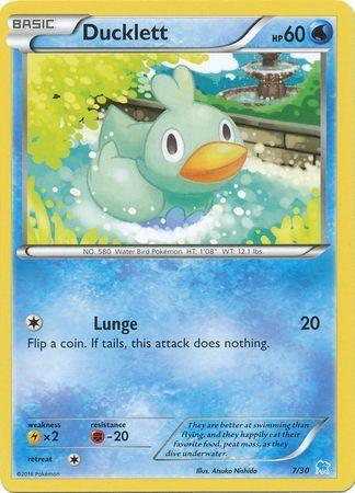 Fighting[-20], Lightning[×2], Normal, Promo, Water, XY: Trainer Kit 3 - Suicune Ducklett (7/30) [XY: Trainer Kit 3 - Suicune] - Trading Card World